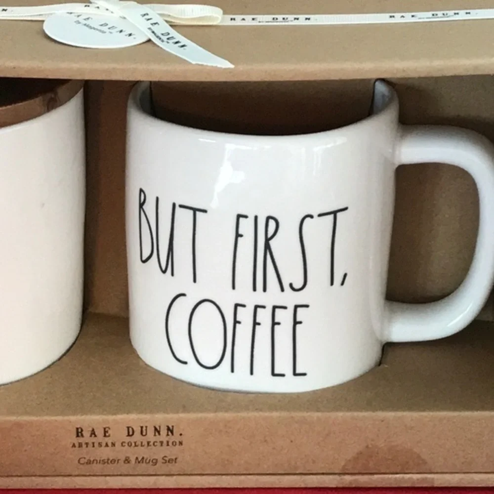 Rae Dunn, ‘Coffee/First’ bundle. NWT - Picture 3 of 3